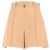 Hermès Hose T.FR 34 Leder Beige