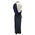 Magda Butrym Kleid T.FR 36 Viskose Schwarz - Ansicht 3