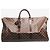 Louis Vuitton Keepall Bandoulière 55 Damier Ébène Brun 2007 Marron