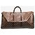 Louis Vuitton Keepall Bandoulière 55 Damier Ébène Brun 2007 Marron - vue 3