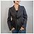 Grau gestreifter Blazer Gianfranco Ferré - Ansicht 4