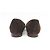 SCARPE LOUIS VUITTON BALLET FLEUR 38 CAMOSCIO MARRONE - vista 5