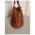 Borsa a mano Longchamp Cosmos in pelle marrone Marrone scuro - vista 3