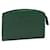 LOUIS VUITTON Epi Trousse Crete Pouch Green M48404 LV Auth 89183 Leather  ref.1642381