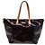 LOUIS VUITTON Borsa Tote Bellevue GM Monogram Vernis Amarante M93589 Auth ep5671 Bordò - vista 13
