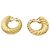 inconnue Vintage Ohrringe, Gelbgold. - Ansicht 2