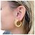 inconnue Vintage Ohrringe, Gelbgold. - Ansicht 5