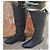 Repetto Botas altas hasta la rodilla muy elegantes Negro - vista 3