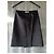 Saia envelope Prada preta de lã e angorá com strass Preto - vista 2