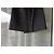 Saia envelope Prada preta de lã e angorá com strass Preto - vista 9