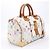 Louis Vuitton Weißes Monogram Multicolor Speedy 30 Tasche M92643 Mehrfarben - Ansicht 2