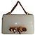 Borsa Alexander McQueen Four Ring in pelle bianca Bianco