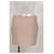 Falda lápiz mini Dsquared2 en cuero nude Castaño Carne - vista 10