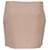Falda lápiz mini Dsquared2 en cuero nude Castaño Carne - vista 3