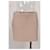 Falda lápiz mini Dsquared2 en cuero nude Castaño Carne - vista 8