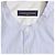 Camicia a maniche lunghe con stampa a righe Louis Vuitton in cotone azzurro Blu Blu chiaro - vista 5