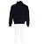 Hermès Bomberjacke aus marineblauem Kaschmir - Ansicht 6