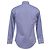 Camicia a maniche lunghe Regular Fit in cotone azzurro chiaro con pois svizzeri Louis Vuitton Blu Blu chiaro - vista 3