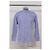 Camicia a maniche lunghe Regular Fit in cotone azzurro chiaro con pois svizzeri Louis Vuitton Blu Blu chiaro - vista 6