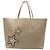 Borsa Tote Rochas in pelle beige
