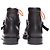 Hermès HERMES black smooth leather boots - view 5