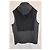 Kenzo K Patch Button Down Hooded Vest Jacket in Grey and Black Wool and Nylon - view 5