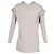 Top drapeado Rick Owens en lana gris - vista 3
