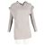 Top drapeado Rick Owens en lana gris - vista 4