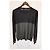 Zweifarbiger Rundhals-Pullover von Givenchy aus schwarzer und grauer Wolle Mehrfarben - Ansicht 4