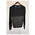 Zweifarbiger Rundhals-Pullover von Givenchy aus schwarzer und grauer Wolle Mehrfarben - Ansicht 6