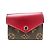 Cartera Monogram Zoe Louis Vuitton Castaño Fucsia