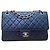 Borsa a mano Chanel in pelle nera Nero