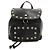 Mochila de cuero negra Jimmy Choo SUKI