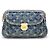 Borsa a vita 2 in 1 in denim Monogram Louis Vuitton Blu