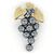Autre Marque Nobuko Ishikawa Au750 PT900 Hämatit Diamant Saphir Anhänger Golden