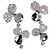 Tiffany & Co Tiffany Pt950 Diamant Papierblumen Ohrringe