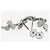 Tiffany & Co Tiffany Pt950 Diamant Papierblumen Ohrringe - Ansicht 5