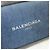 Clutch in denim, tela e pelle Balenciaga Blu - vista 3