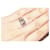 Autre Marque Pt900 Rubin-Diamant-Ring - Ansicht 6