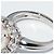 Autre Marque Pt900 Perlenring mit Diamant 0,28 ct - Ansicht 4