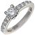 Autre Marque Pt900 Platin-Diamantring 0,52 ct