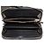 Portafoglio lungo con zip rotonda in pelle Saffiano Prada 1ML506 Nero - vista 3