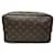 Louis Vuitton Monogram Toiletry Pouch M47522 Brown Cloth  ref.1648873