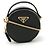 Prada Saffiano 2-Wege Schultertasche Schwarz
