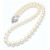 Autre Marque Collana di perle Akoya Argento 44cm - vista 3