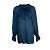 The Row, blaue Bluse mit Schleife