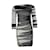 Marc Jacobs Diane von Furstenberg, Kleid mit Grafikprint Schwarz Weiß