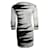 Marc Jacobs Diane von Furstenberg, Kleid mit Grafikprint Schwarz Weiß - Ansicht 3