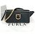 Borsa a spalla in pelle Furla nera Nero