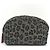 Fendi Canvas Leather Pouch Makeup Bag Brown - view 2